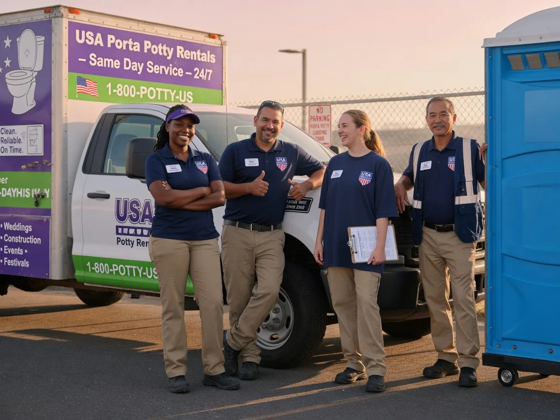 Porta Potty Rental company in Penrose, NC